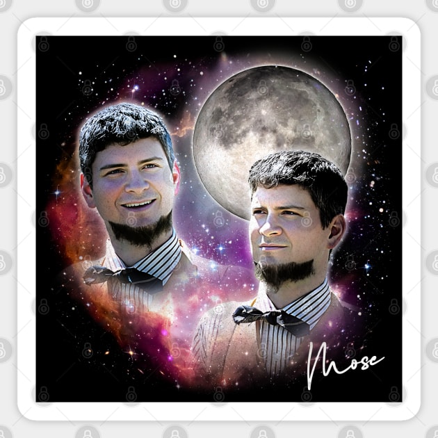 Mose Schrute \ Original 80s Style Fan Design Sticker by DankFutura